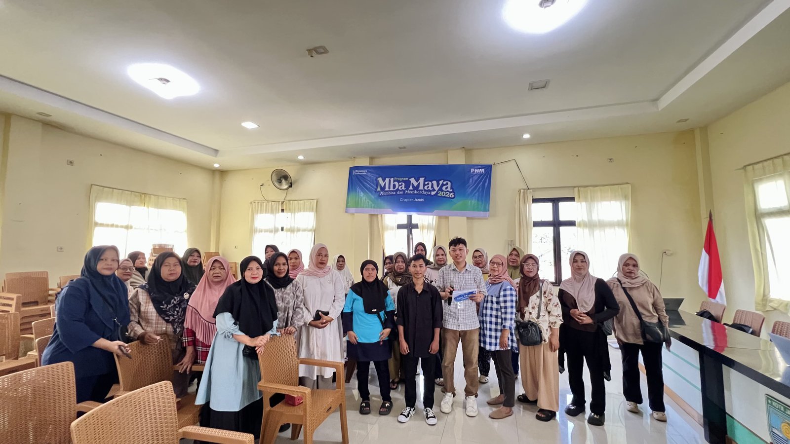 Mengakselerasi Potensi Usaha Perkotaan, Program "Mba Maya" Yayasan Rintis Upakarya Nusantara dan PNM Jambi Hadir di Kota Jambi